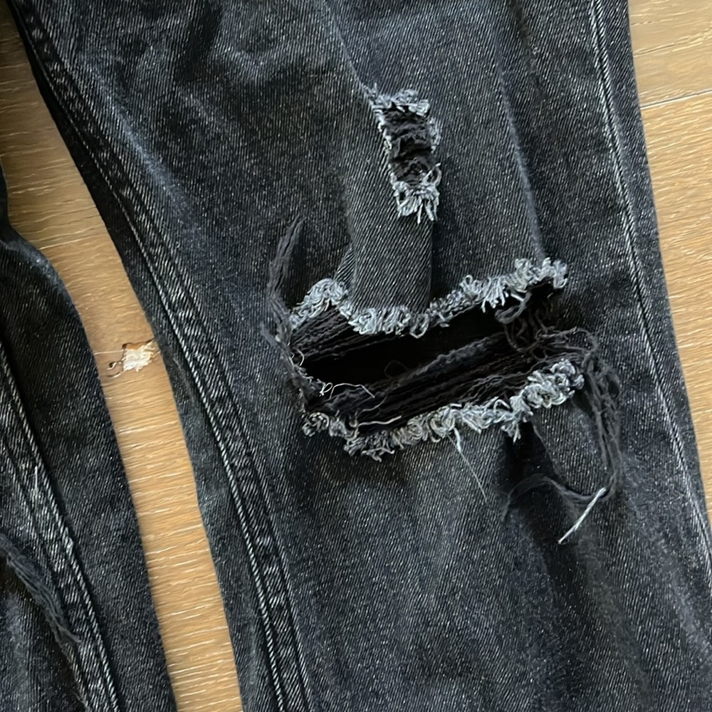 Abercrombie & Fitch The Ankle Straight Ultra High Rise size 27/4 - Picture 4 of 14
